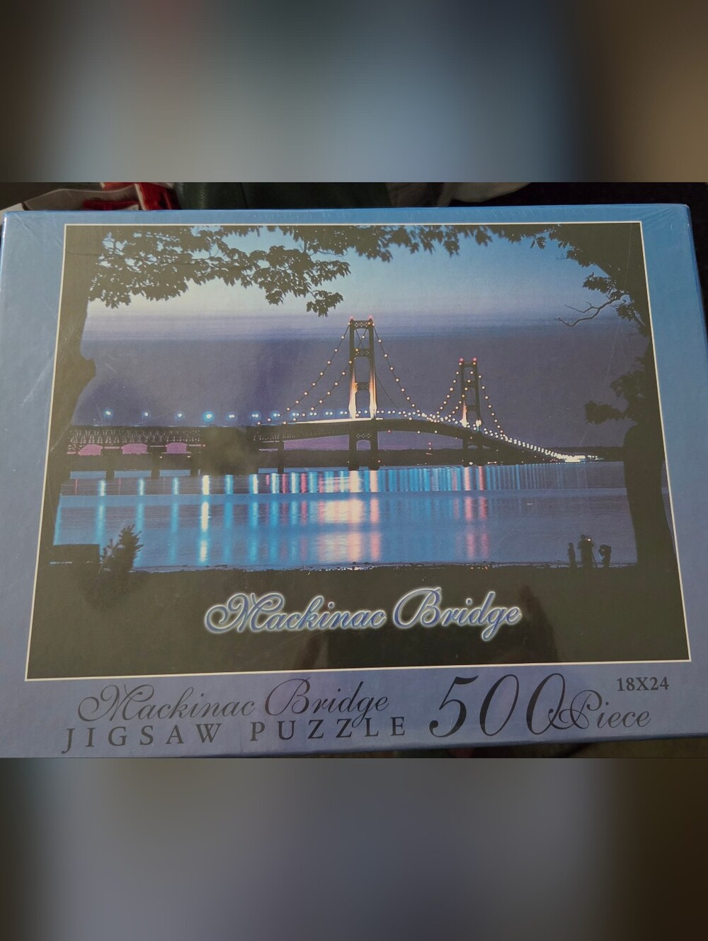 Mackinac Bridge 500-Piece Jigsaw Puzzle